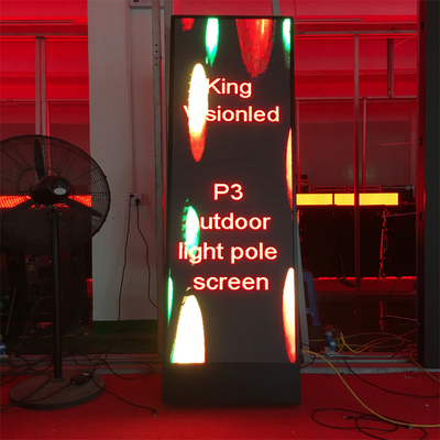 Outdoor Poster Advertising LED Display Screen IP54 Android Controller Untuk Pusat Perbelanjaan