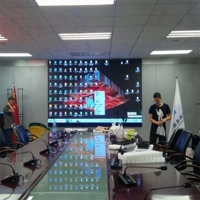 Pixel Kecil P1.25 4K 8K LED Video Wall Instalasi Ruang Konferensi Resolusi Tinggi