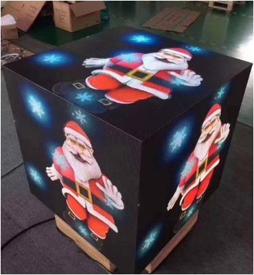 Wall Mounted Customized Led Display Panel P2.5 Cube Video Hang Up