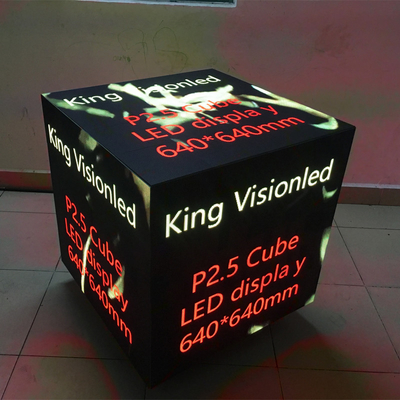 4k Indoor Led Video Wall Panel P2.5 Iklan Kubus Rubik Dengan Magnet