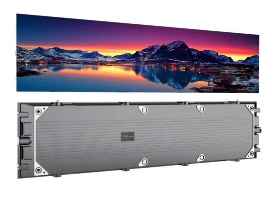 Layar Besar Indoor LED Video Wall Instalasi Tetap Ultra Tipis 250x1000mm