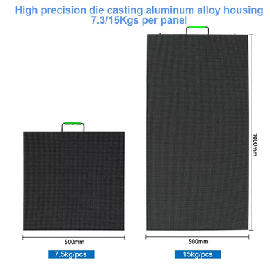 Indoor 500X1000mm Advertising Led Display Panel Layar Layar P3 P3.91