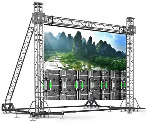 Panggung Sistem Lengkap LED Video Wall Gereja P2.6 P3.91 Penyewaan Luar Ruangan Tahan Air