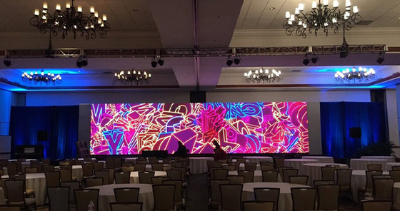 Full Color P3.91 P4.81 Penyewaan Luar Ruangan Led Display Screen 500x1000mm 3840hz Panel Led Display Panggung