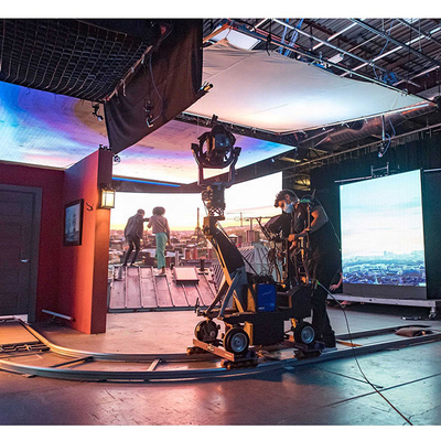 XR Studio Background Led Wall, Tampilan Led Hd Immersive 3D Dalam Ruangan