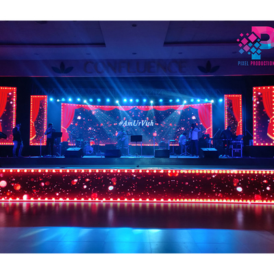 Kustom P4.81 P3.91 P2.97 Tampilan Papan Led, Tampilan Matriks Led Besar Luar Ruangan