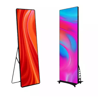 P1.875 P2 P2.5 Led Portable Led Digital Poster Tampilan Layar Iklan Dalam Ruangan