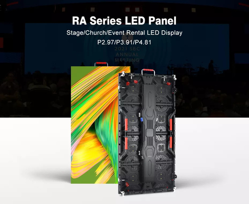 500x500mm Die Casting Aluminium Panel Indoor Full Color Led Display P2.6 P2.9 P3.91