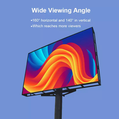 Tampilan LED Perimeter Luar Ruang 16bit yang Disesuaikan Shenzhen Kingvisionled
