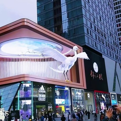 Waterproof HD Naked Eye 3D Led Display Digital Outdoor Advertising LED Billboard P6 P8 P10