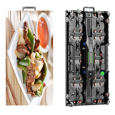Full Color Outdoor Rental Kabinet Aluminium Tampilan Layar LED P2.6 P2.9 P3.91 P4.81