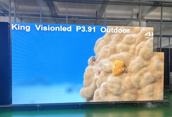 P3.91 Penyewaan Layar LED Luar Ruangan 500*500mm 500*1000mm Tampilan Layar LED