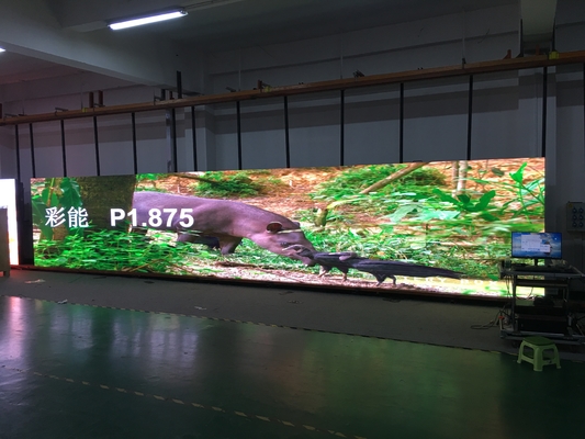 Dinding Video Led Dalam Ruangan Penuh Warna P1.25 P1.875 P2.5 Tampilan Layar Led HD