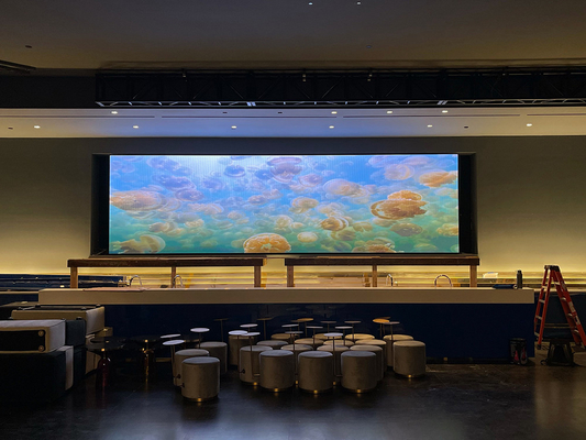 P1.875 4K 8K LED Video Wall High Definition Indoor Big Led Screen TV Dengan Hemat Biaya