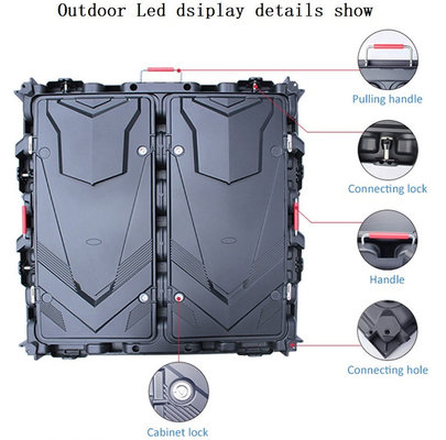 Smd3535 Pantalla P6 Luar Ruangan Led Video Dinding Layar Panel Ecran Spanduk Exterieur