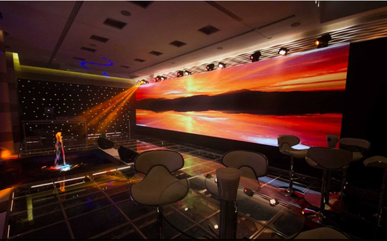 Layar TV LED HD Indoor P2.5 Home Theater 8K Dinding Video LED Tampilan LED Performa Sempurna