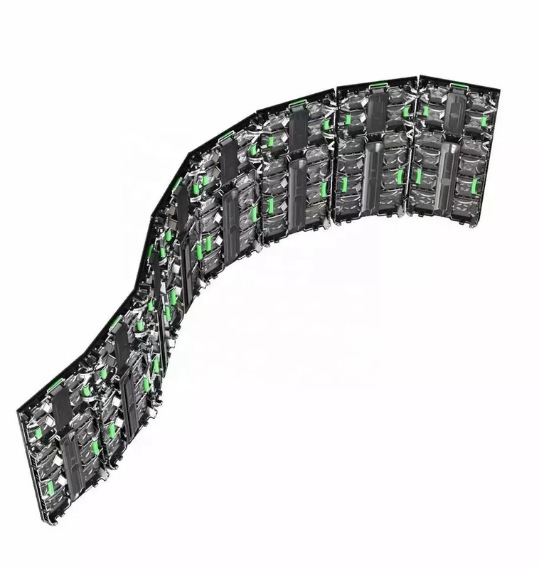 Panel Acara Sewa Panggung Terbuka Layar Led 500x1000mm P3.91 Dinding Video Iklan