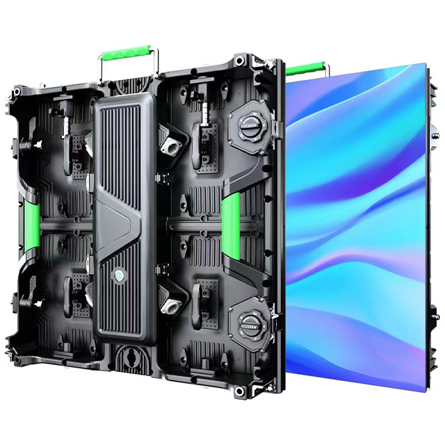 Layar Tampilan LED Aluminium Die Cast Luar Ruangan Penuh Warna P2.9 P3.9 Sewa Dinding Video LED